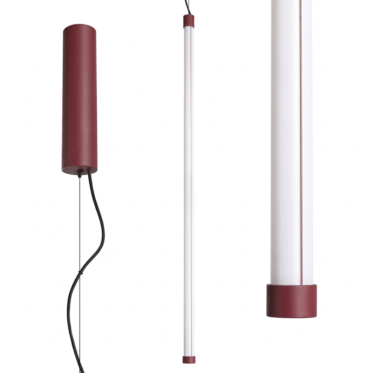 Suspension TRANG 100 LED 4000K Bordeaux