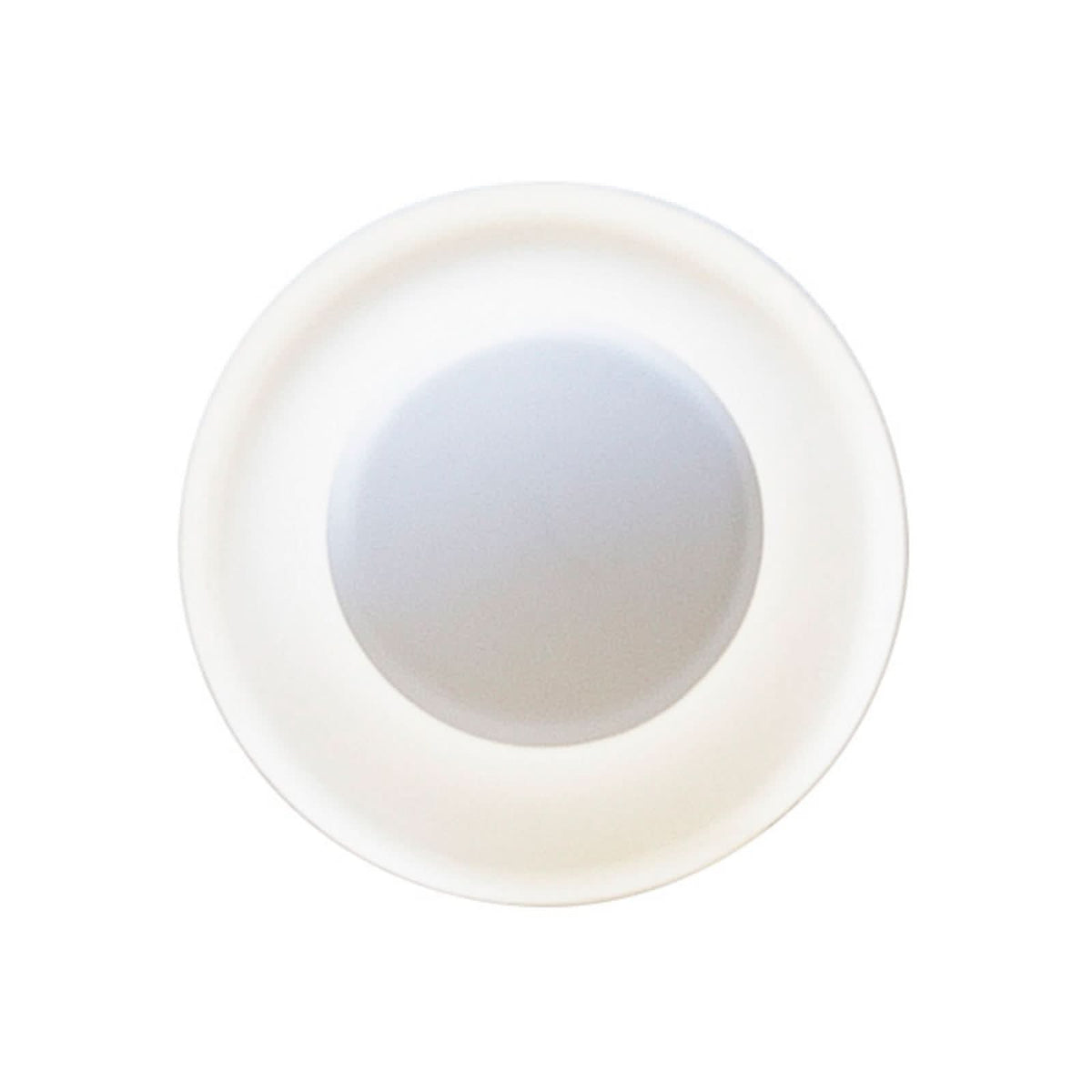 Applique murale LED Top en aluminium, blanc, Ø 17 cm