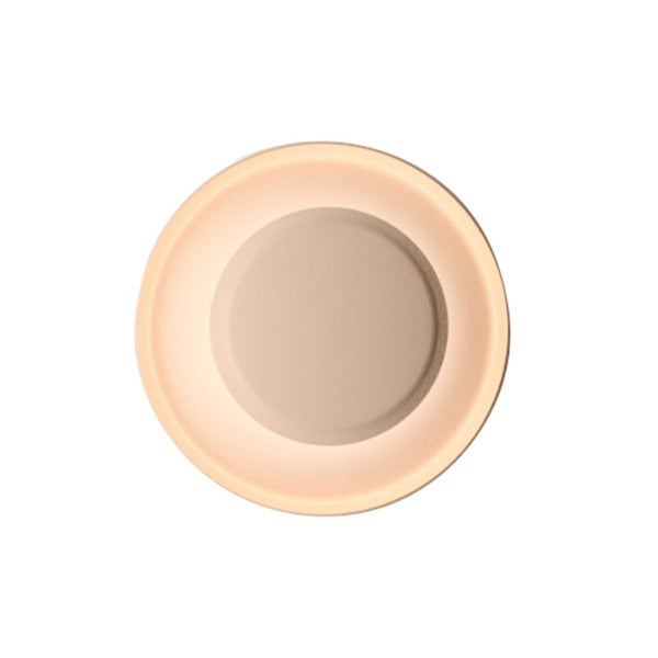 Applique murale LED Top en aluminium, rose, Ø 17 cm