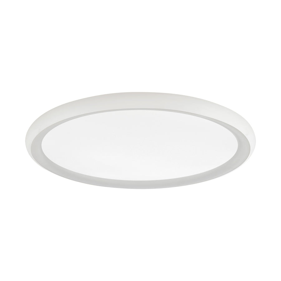 Plafonnier LED Doble blanc, Ø 40 cm