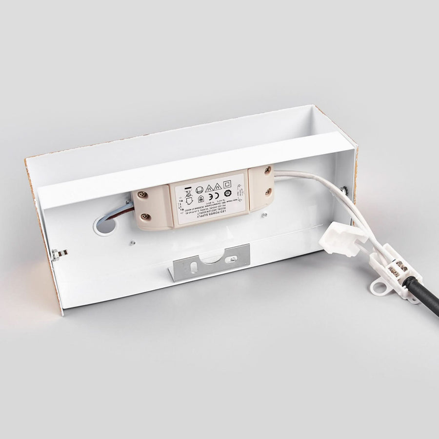 Applique murale LED Quentin en métal, doré, hauteur 9 cm, 3000 K, 10 W