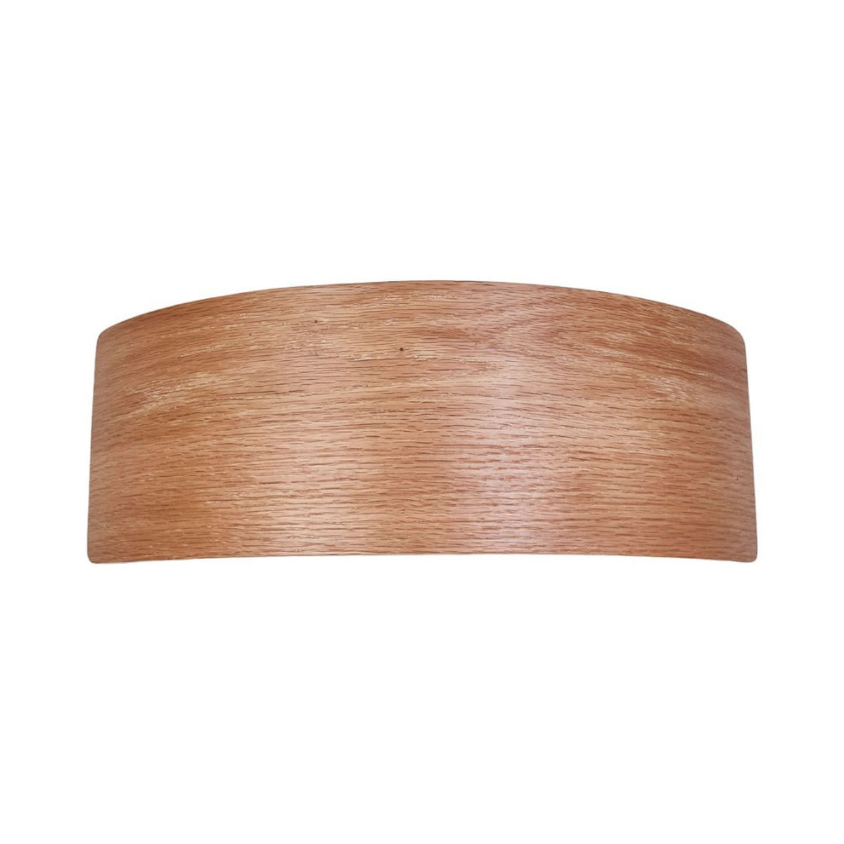 Applique murale LED en bois, marron foncé, hauteur 11,5 cm