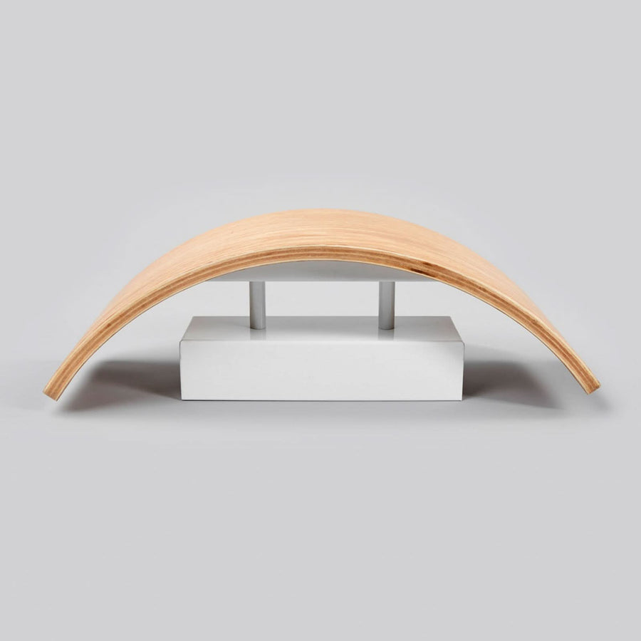 Applique murale LED en bois, marron foncé, hauteur 11,5 cm