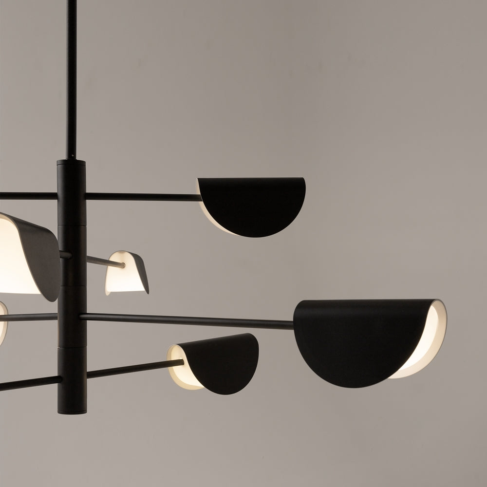 Mollis Suspension luminaire noir