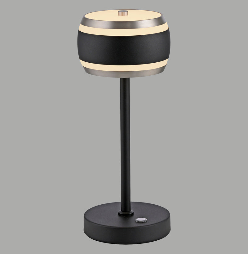 Lampe à poser Pure Falling Rings noire