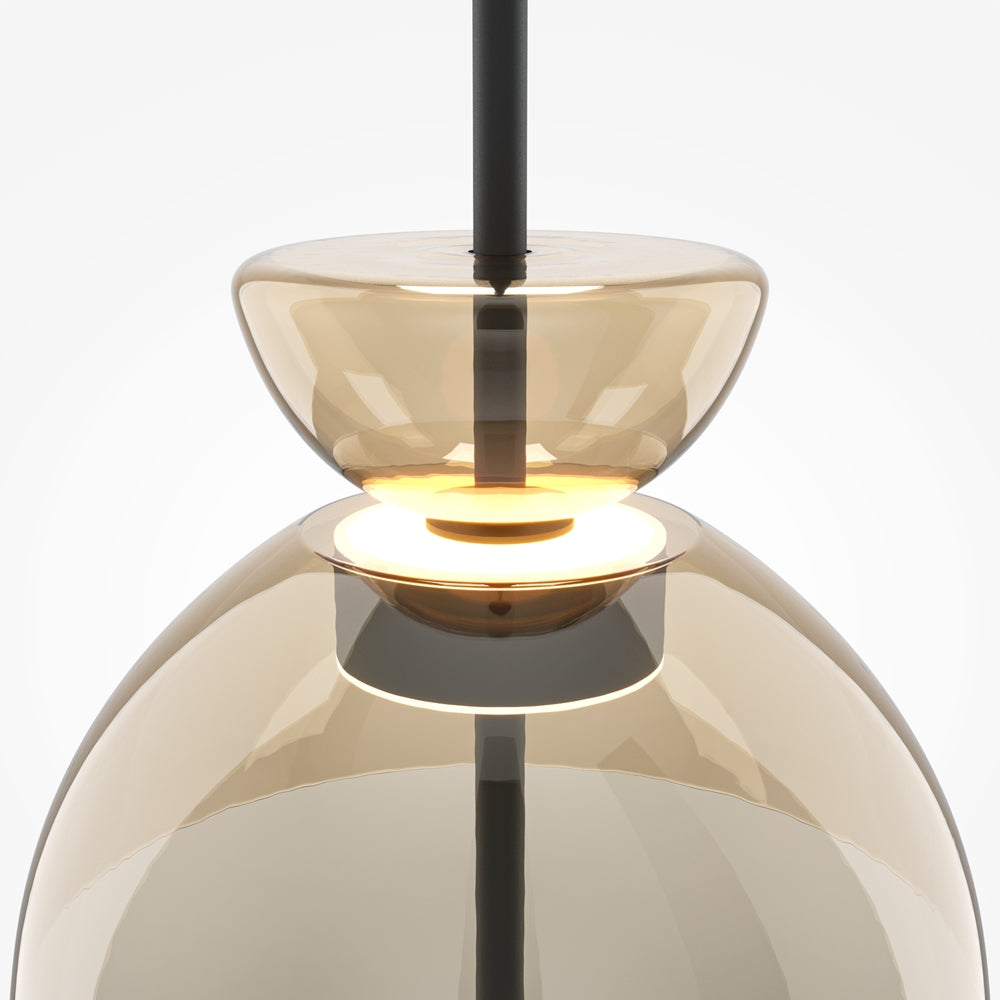 Bangkok Suspension luminaire noir