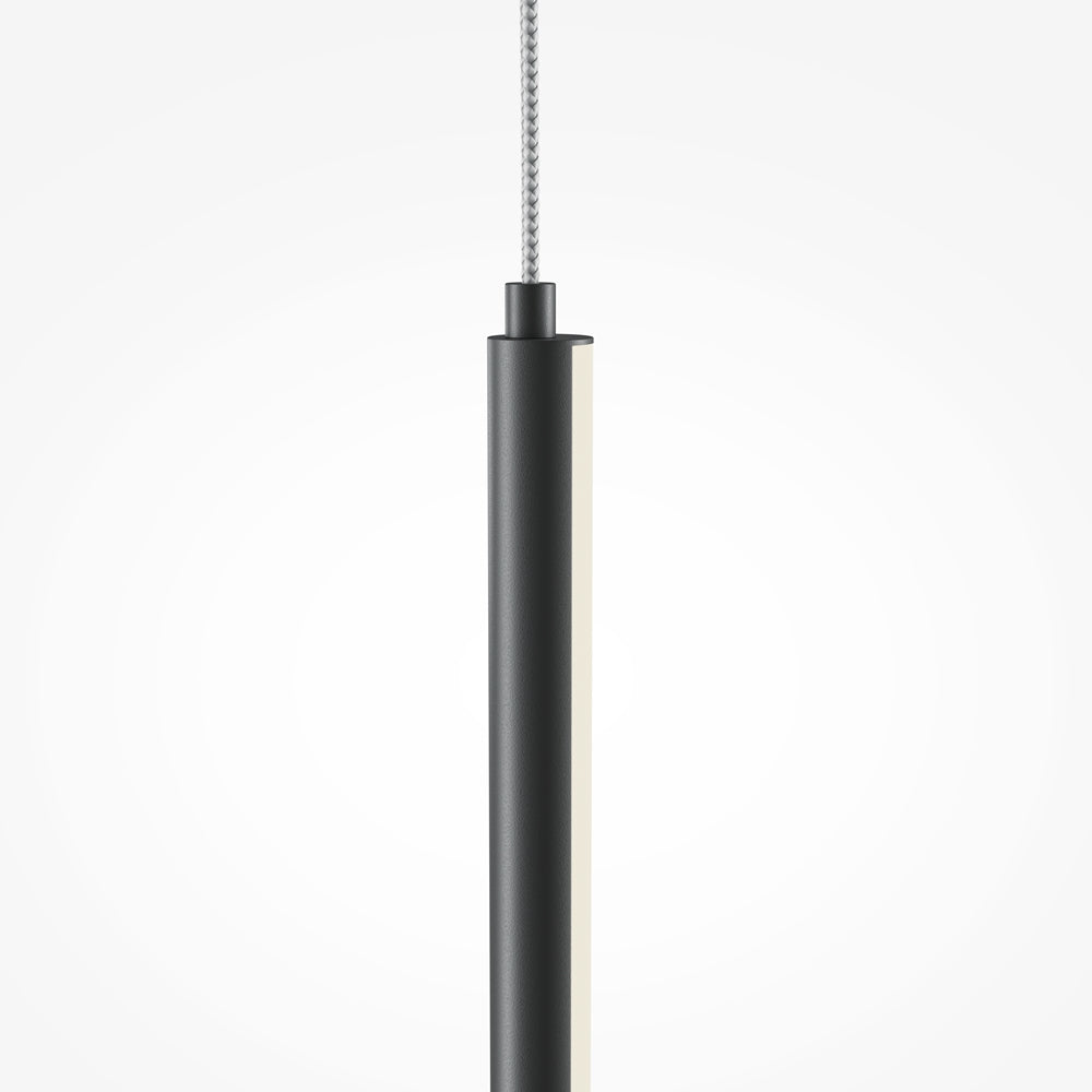 Halo Suspension luminaire noir