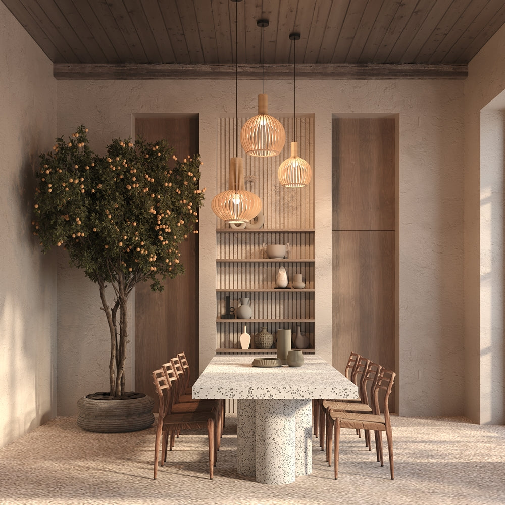 Roots Suspension luminaire noir