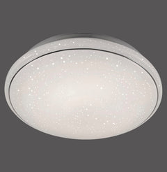 Plafonnier Jupiter blanc, L 44 cm