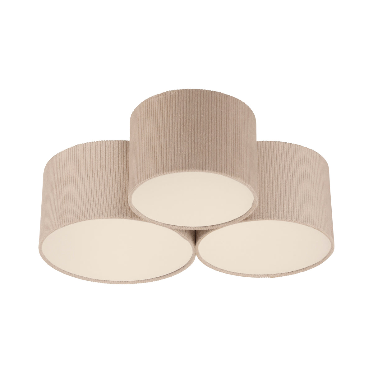 Plafonnier Green Duro 3 lumières beige