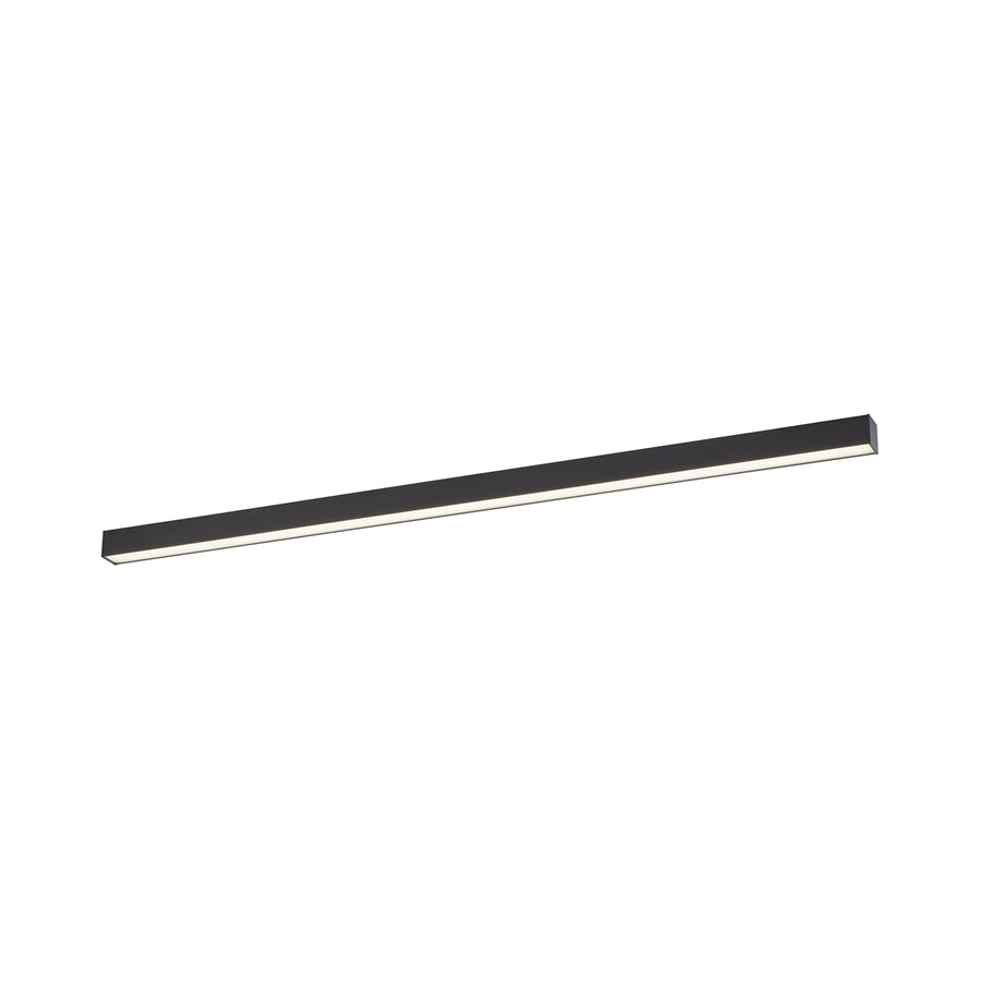 Plafonnier Pure-Lines anthracite, L 3,8 cm