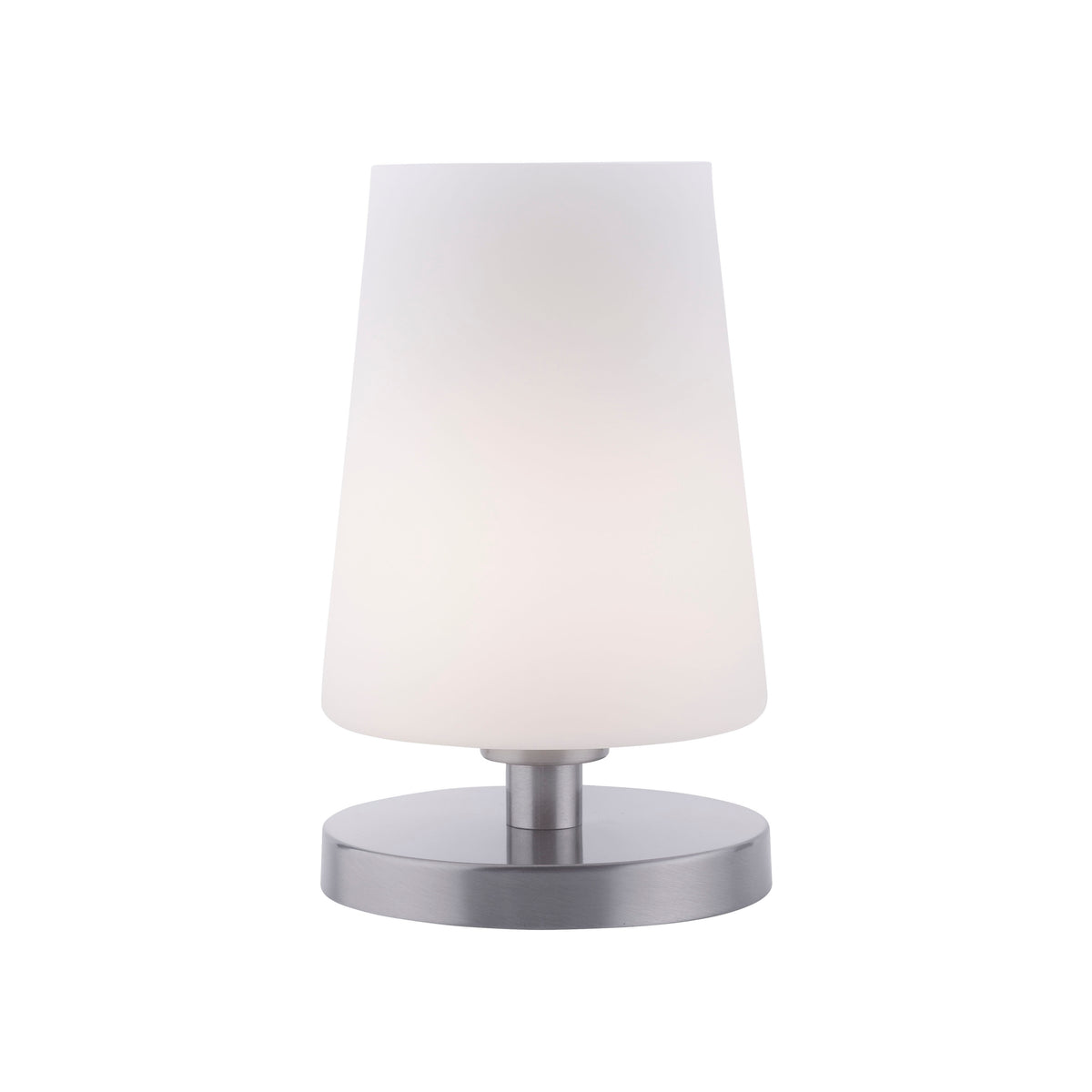 Lampe à poser Sonja acier, verre