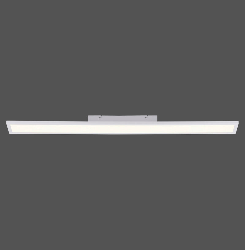 Plafonnier Flat blanc, H 100 cm