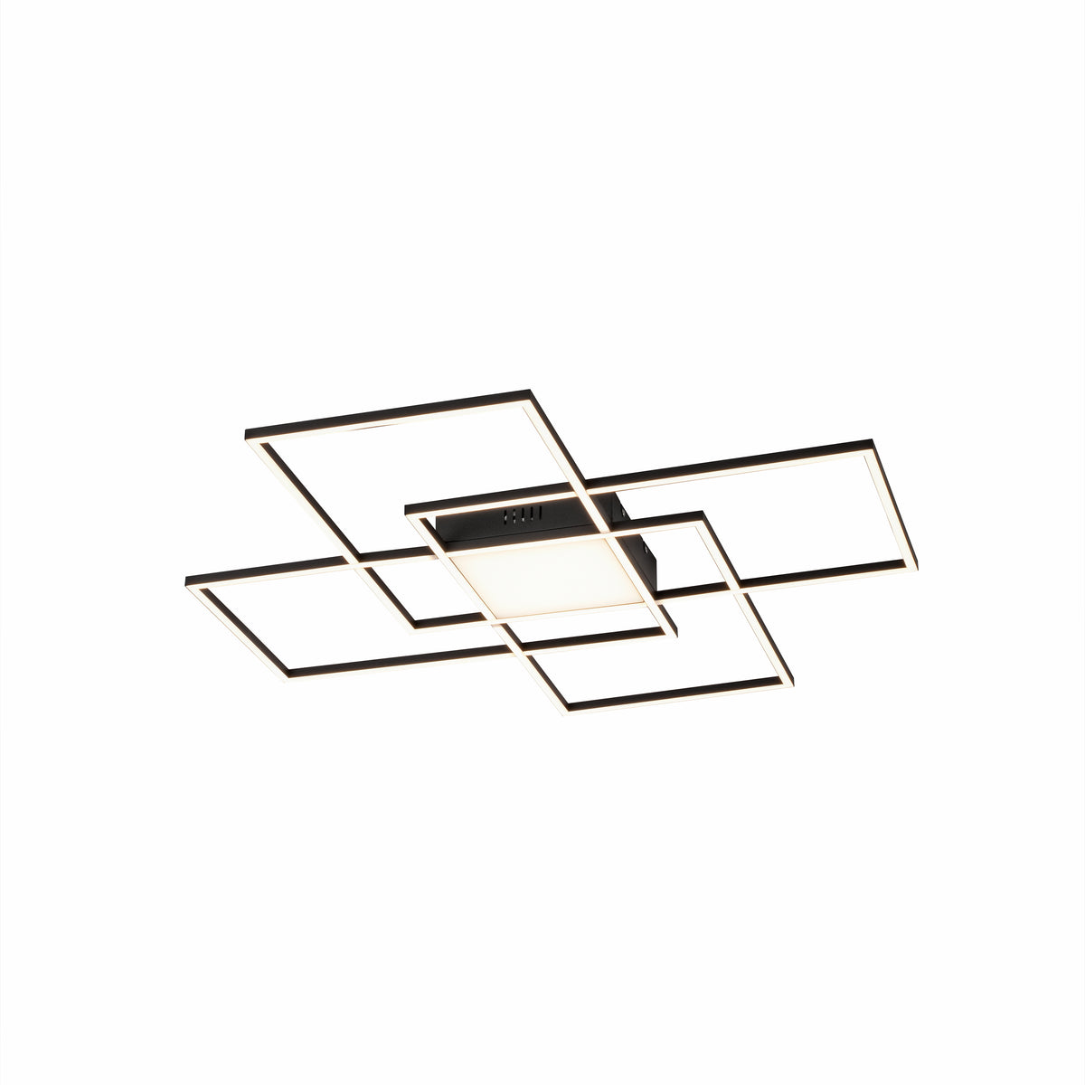Plafonnier Q-Asmin noir