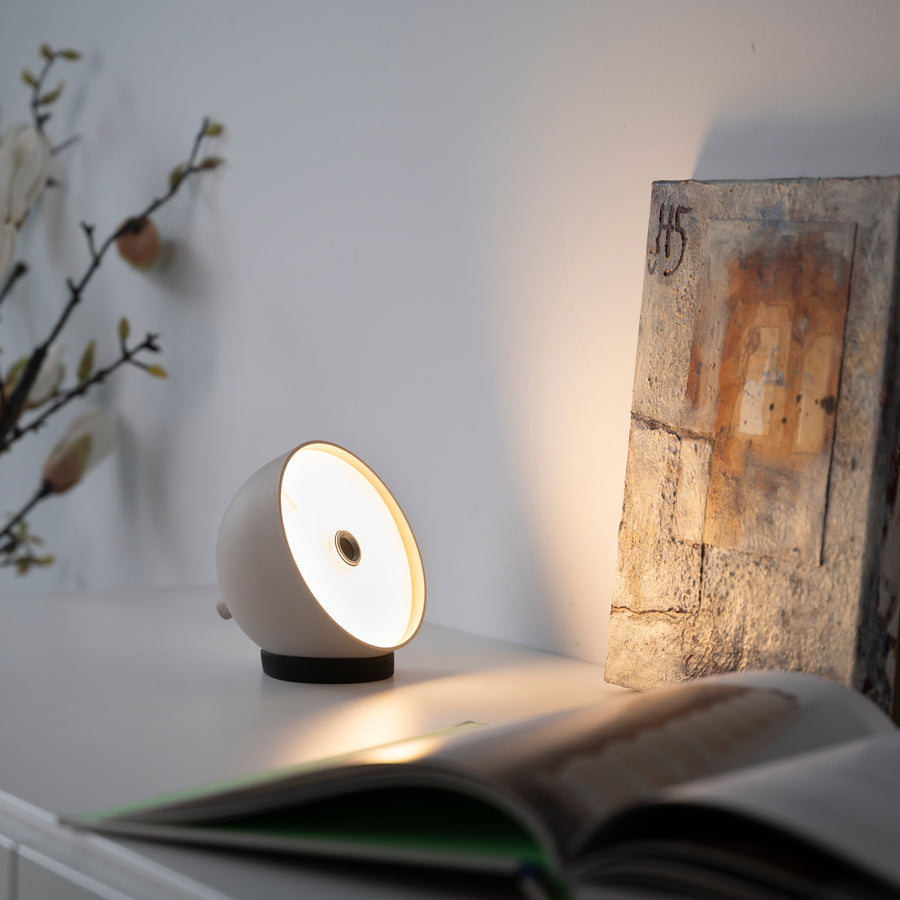Lampe à poser Bellis beige