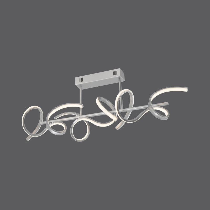 Plafonnier LED | Curls Argenté