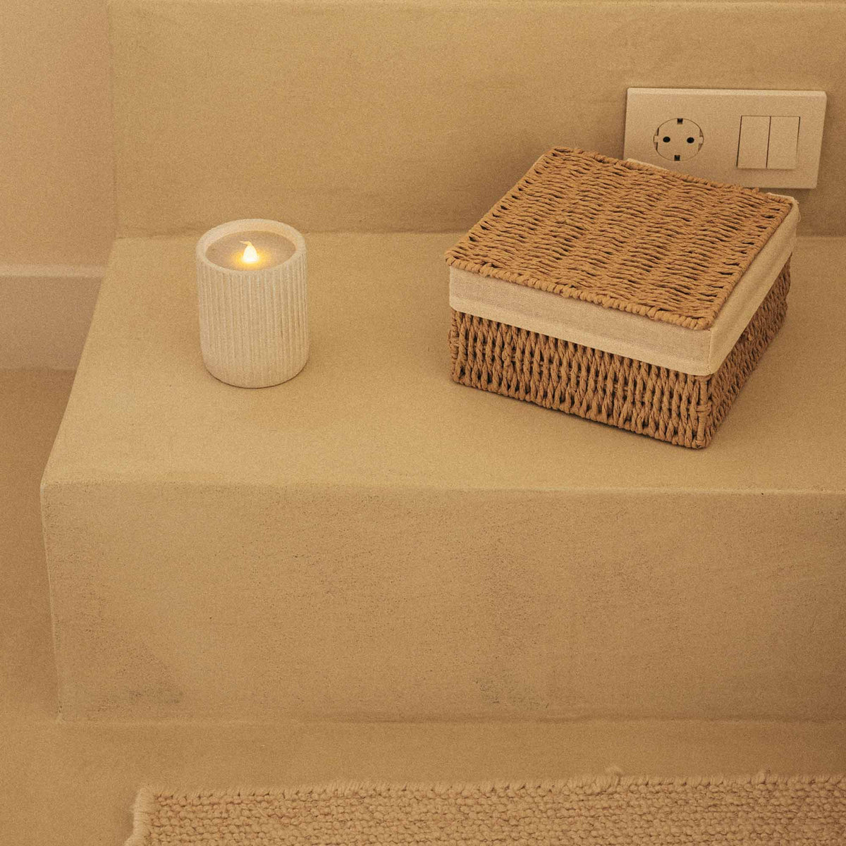 Lampe bougie Dolo Ceramic