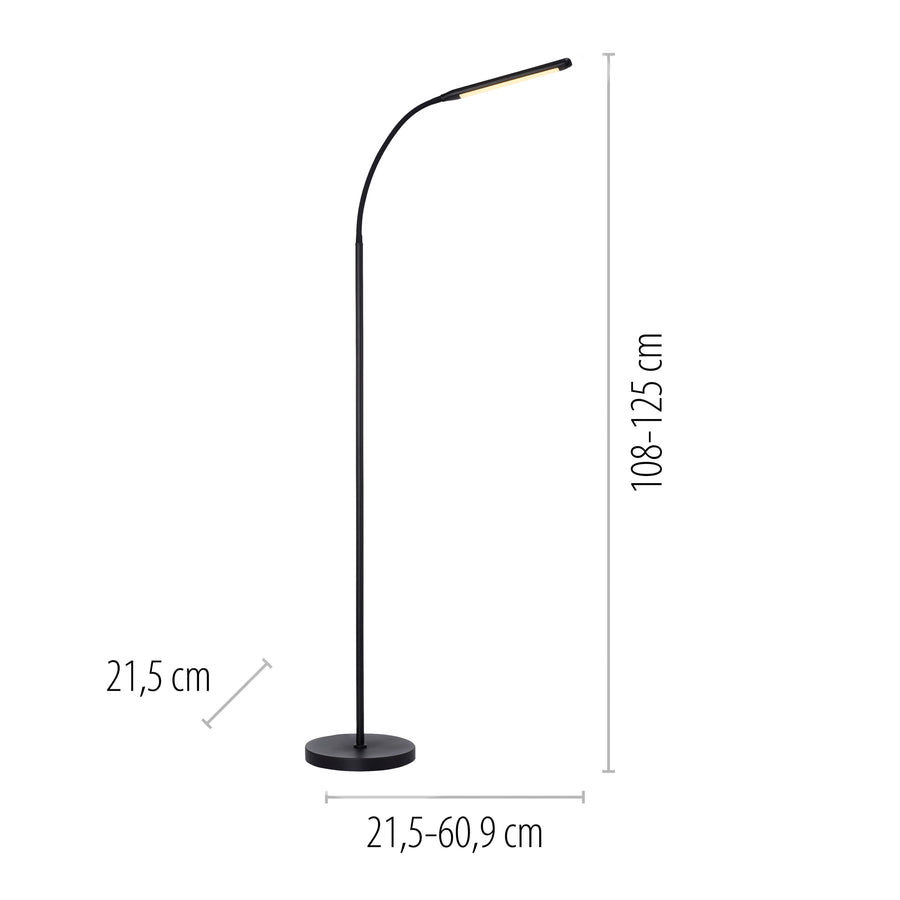 Lampadaire Elly blanc (11031-18)