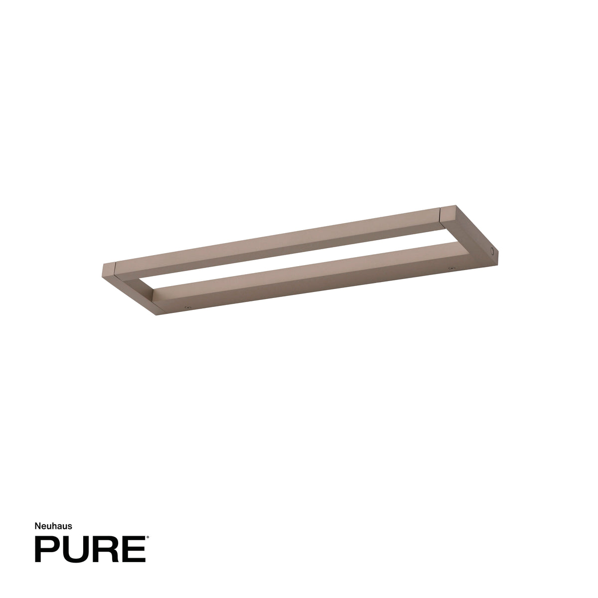 Applique murale Pure Puro marron, P 50 cm