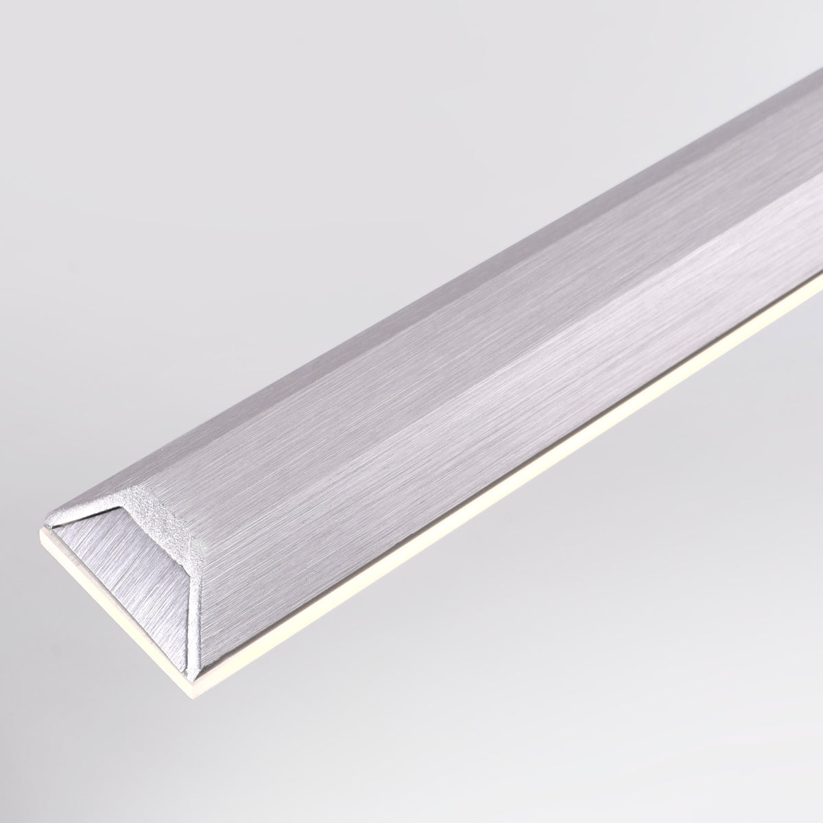 Suspension Pure-Lite argentée, P 160 cm