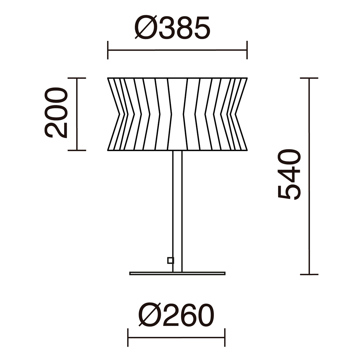 Lampe à poser Cora