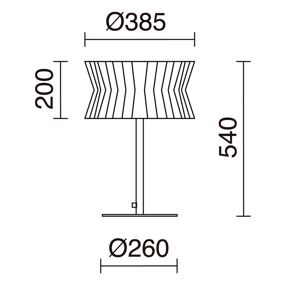 Lampe à poser Cora