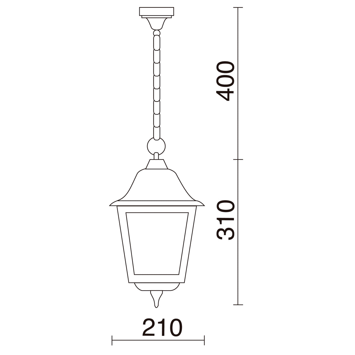 Suspension extérieure ROB IP43