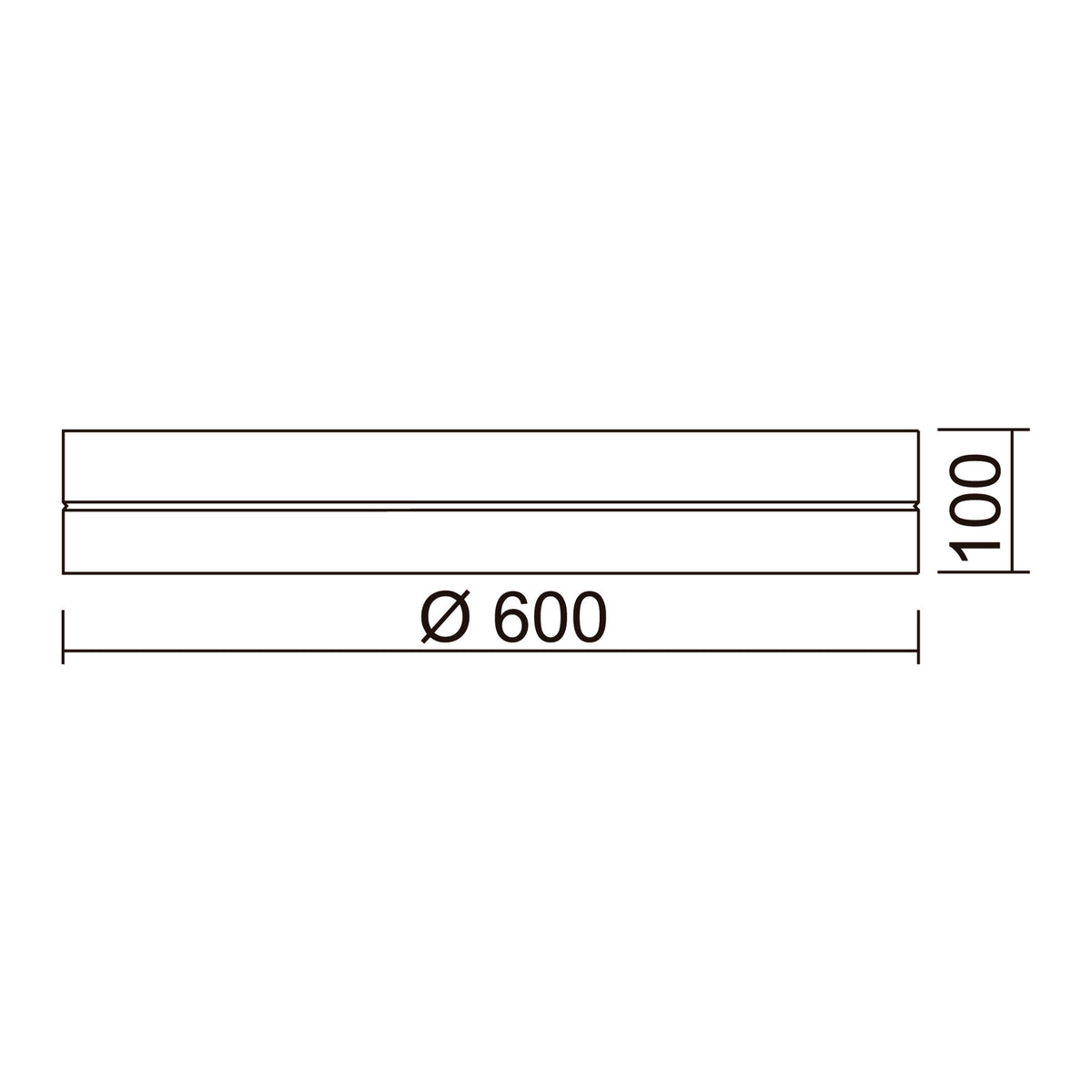 Plafonnier Vinyl, 44 W