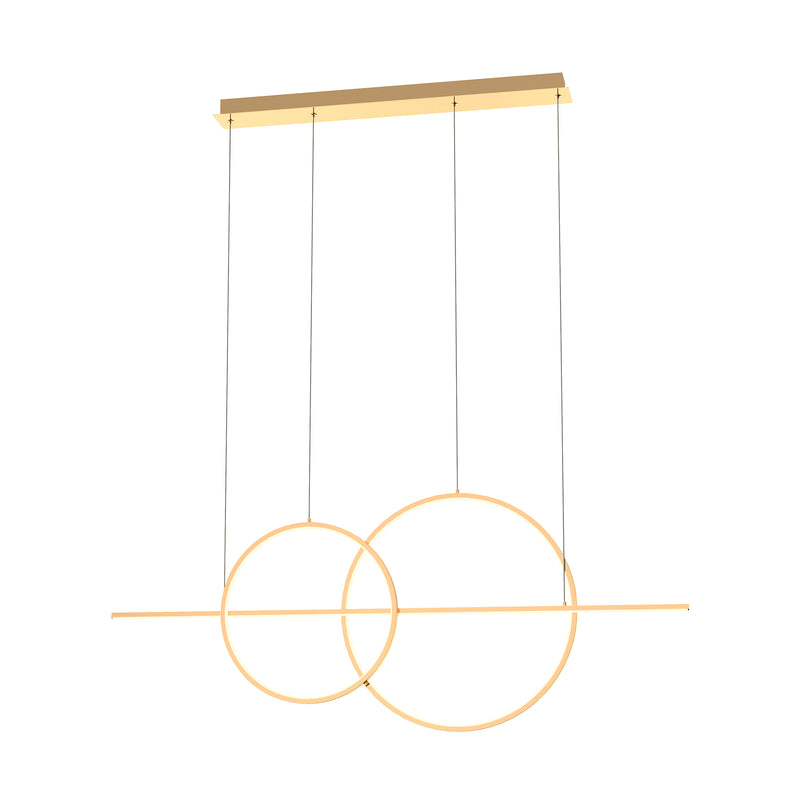 Suspension luminaire | Cholet Dorée