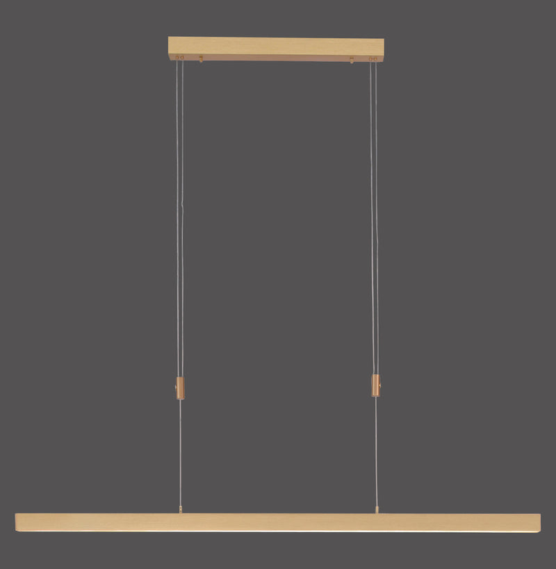Suspension Adriana laiton mat