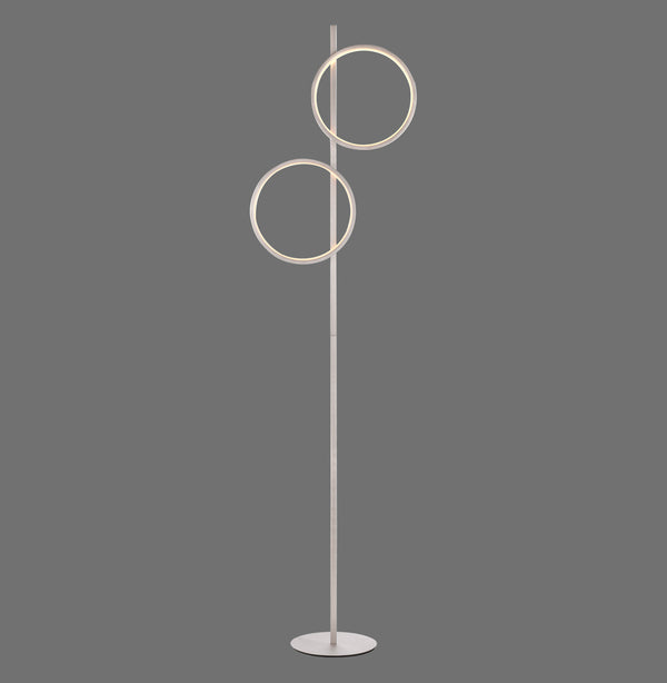 Lampadaire Mini Ritus argenté