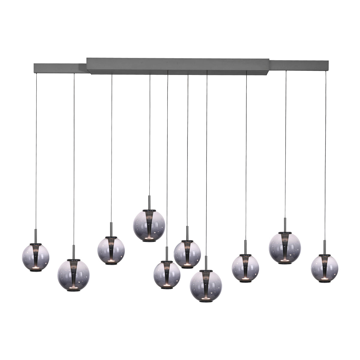 Suspension Pure E-Infinity grise, L 35 cm
