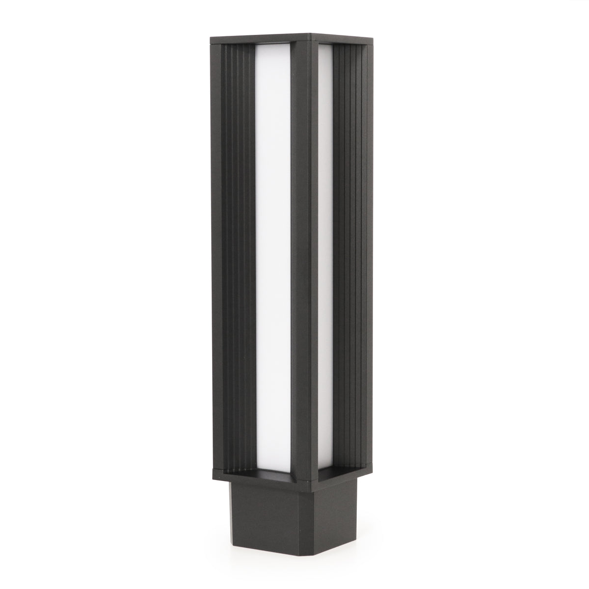 Borne extérieure Aura IP65, H 68 cm, 4000 K