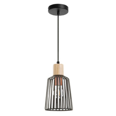 Suspension Baguet petit modèle, noir