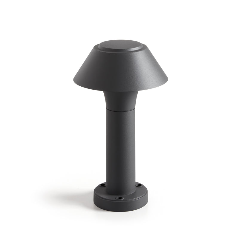Borne extérieure Bucket IP65, anthracite, H 30 cm, variable phase coupée, 4000 K