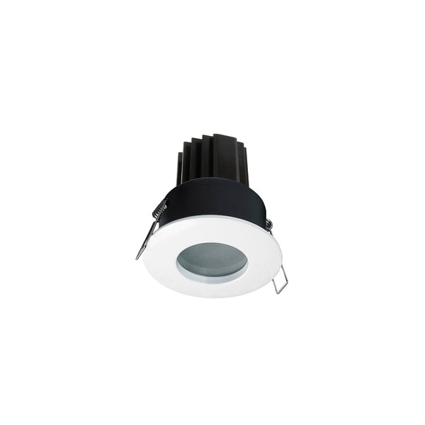 Spot encastrable Carpo rond IP65, LED intégrée, variable DALI