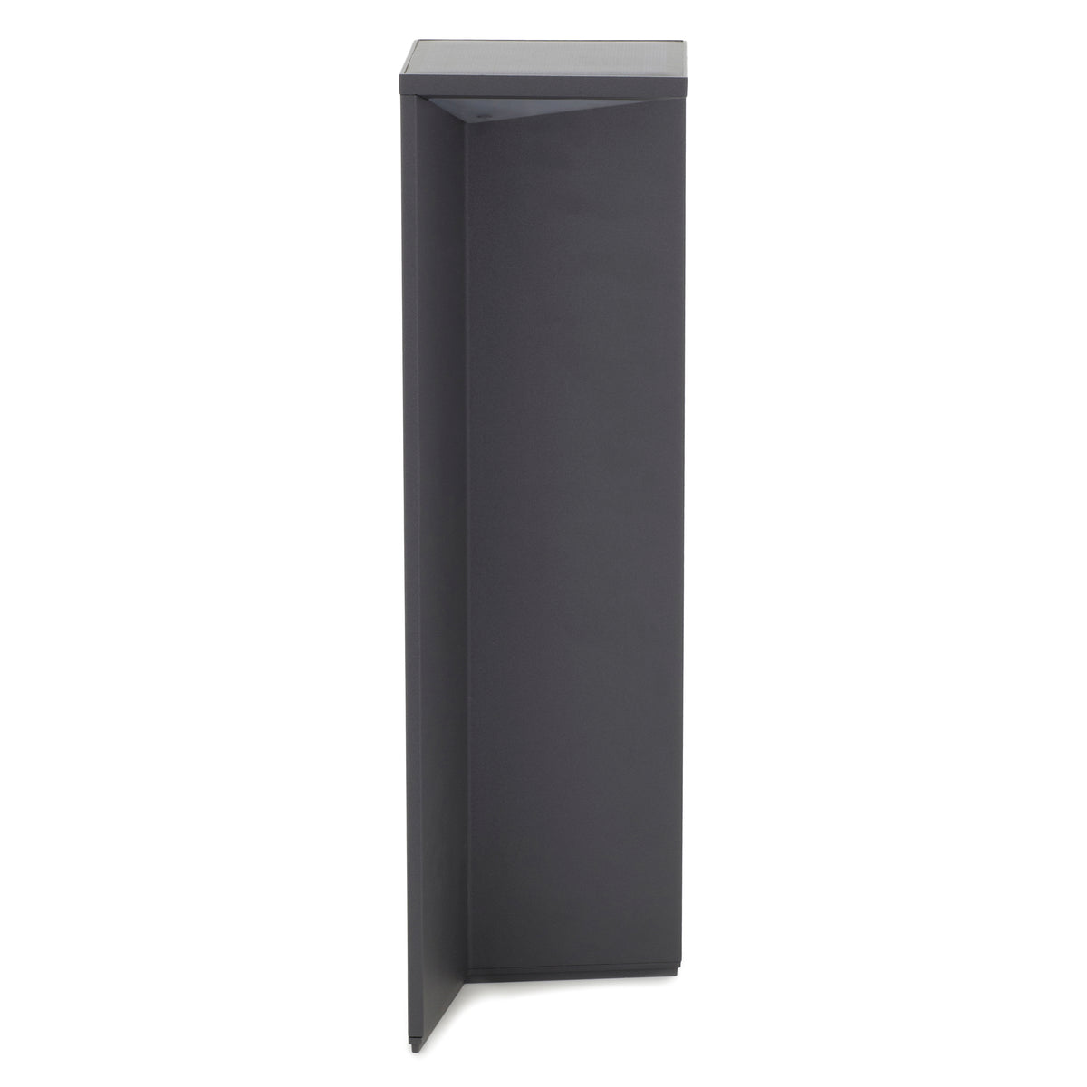 Borne extérieure Como solaire IP54, anthracite, H 34 cm