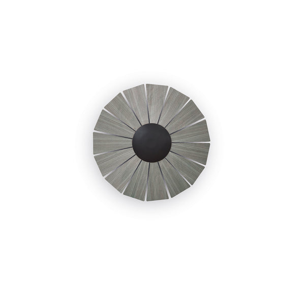 Applique murale EYE petit modèle, noir bois foncé