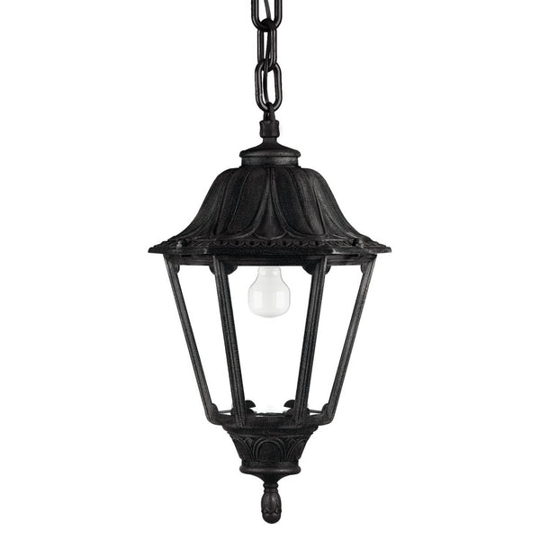 Suspension extérieure Indura BIG 6 grand modèle IP55, noir