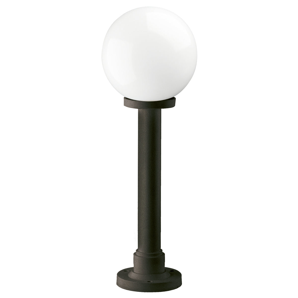 Borne extérieure Indura Globo IP65, noir, H 75 cm