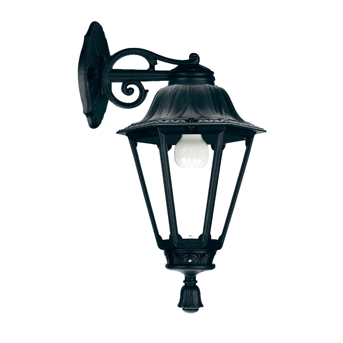 Applique extérieure Indura Medium 6 modèle moyen IP55, noir