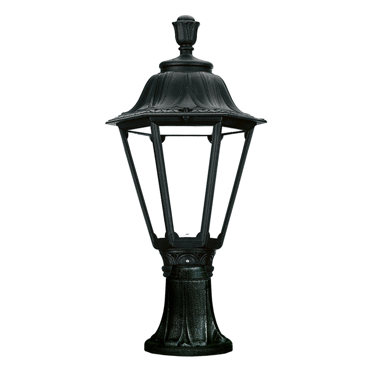 Borne extérieure Indura Medium 6 modèle moyen IP55, noir, H 53 cm