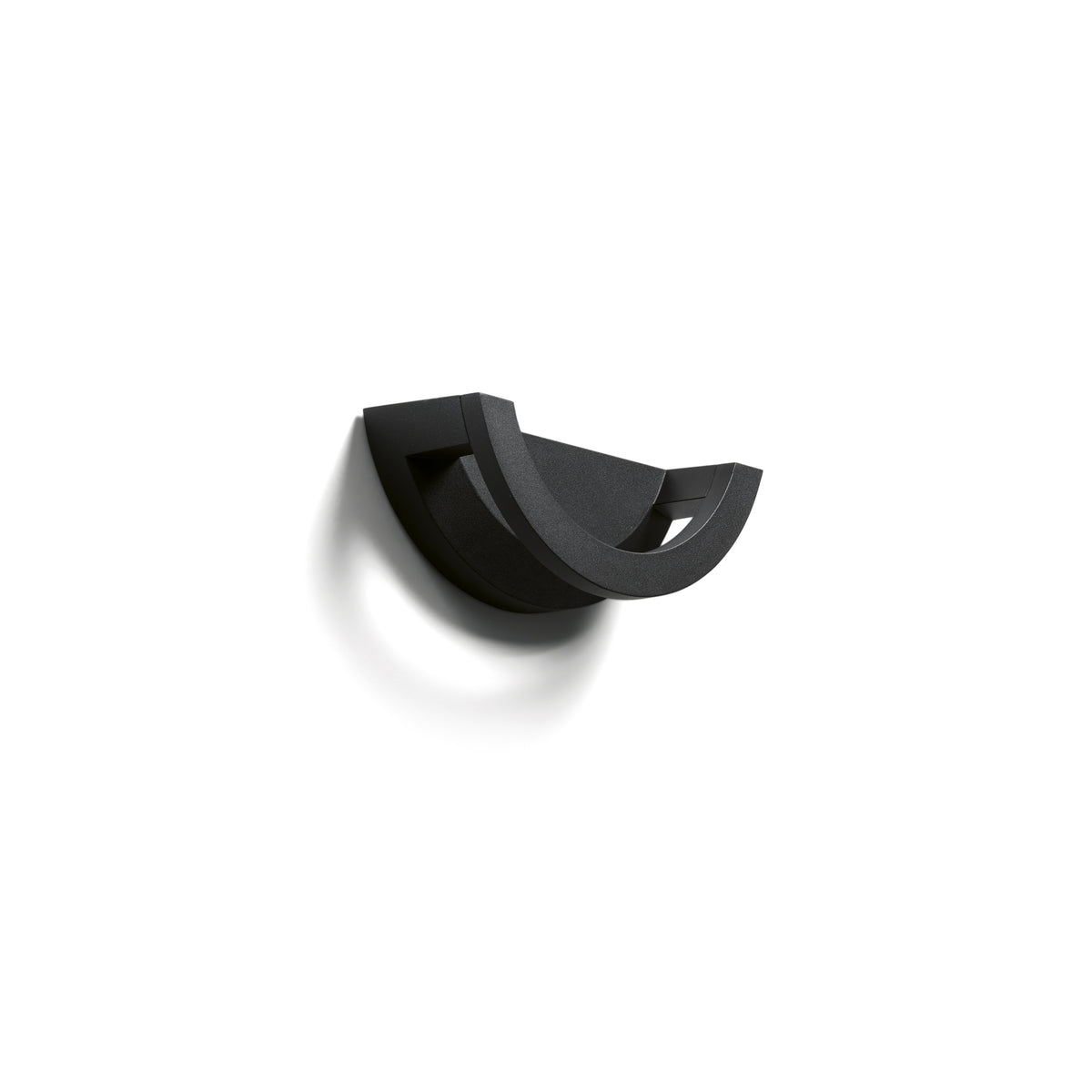 Applique extérieure Loop IP65, noir, 3000 K