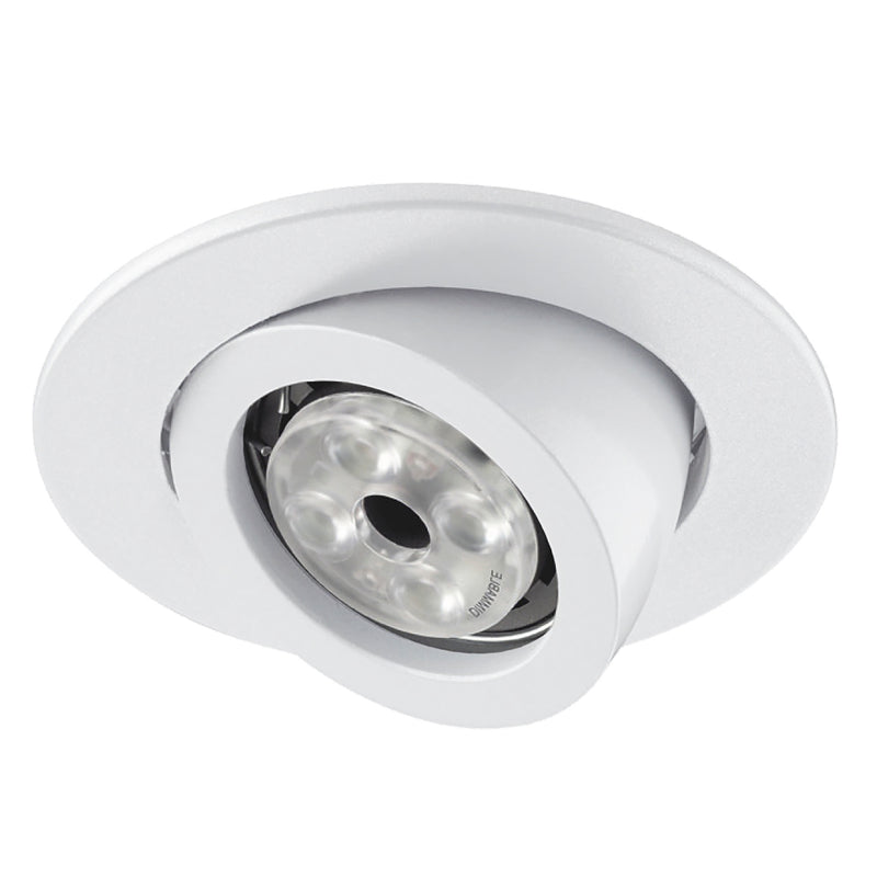 Spot encastrable orientable Mini Luna rond, pour ampoule MR16 (GX5.3)