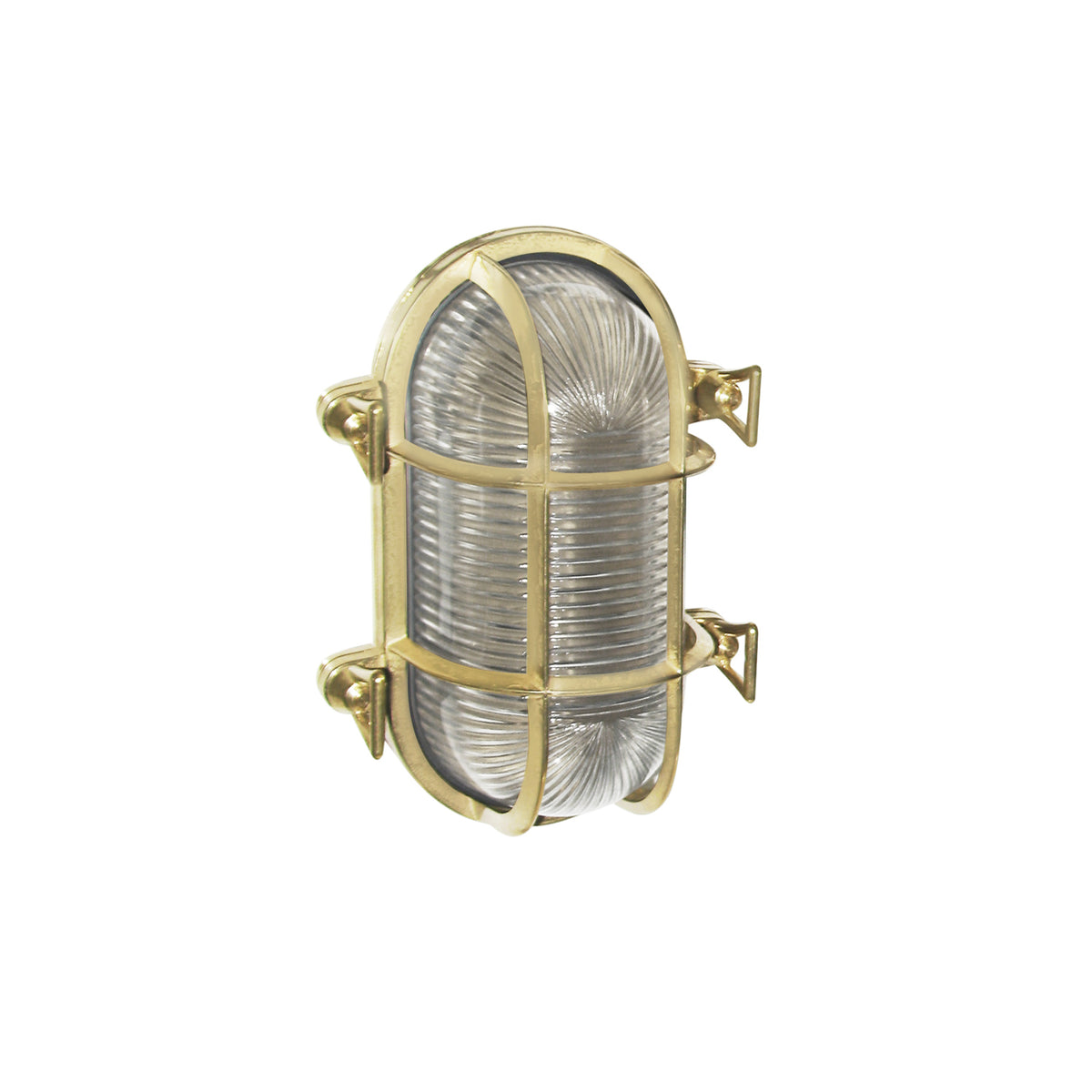 Applique extérieure Ottone IP54, laiton, H 14,5 cm