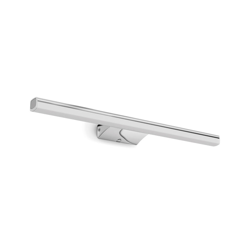 Applique murale Sleet salle de bain, chromé, L 50 cm