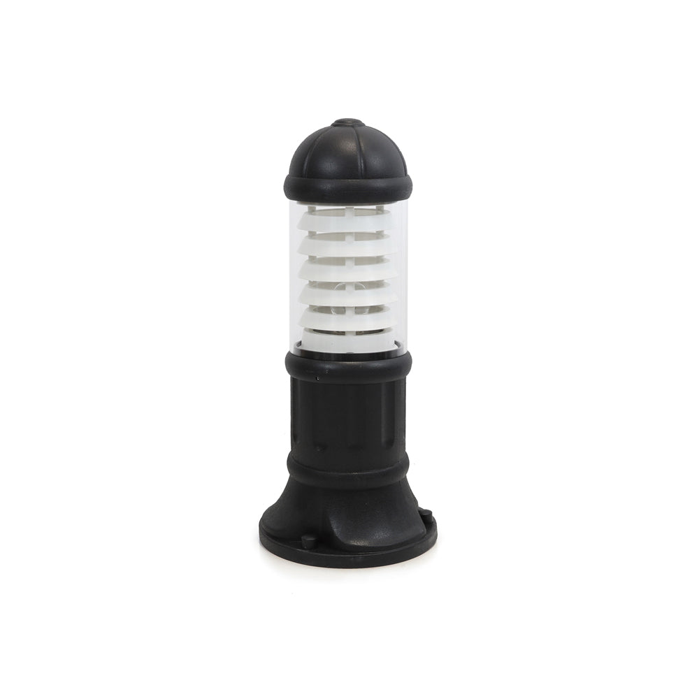 Borne extérieure Sauro IP55, noir, H 50 cm, E27