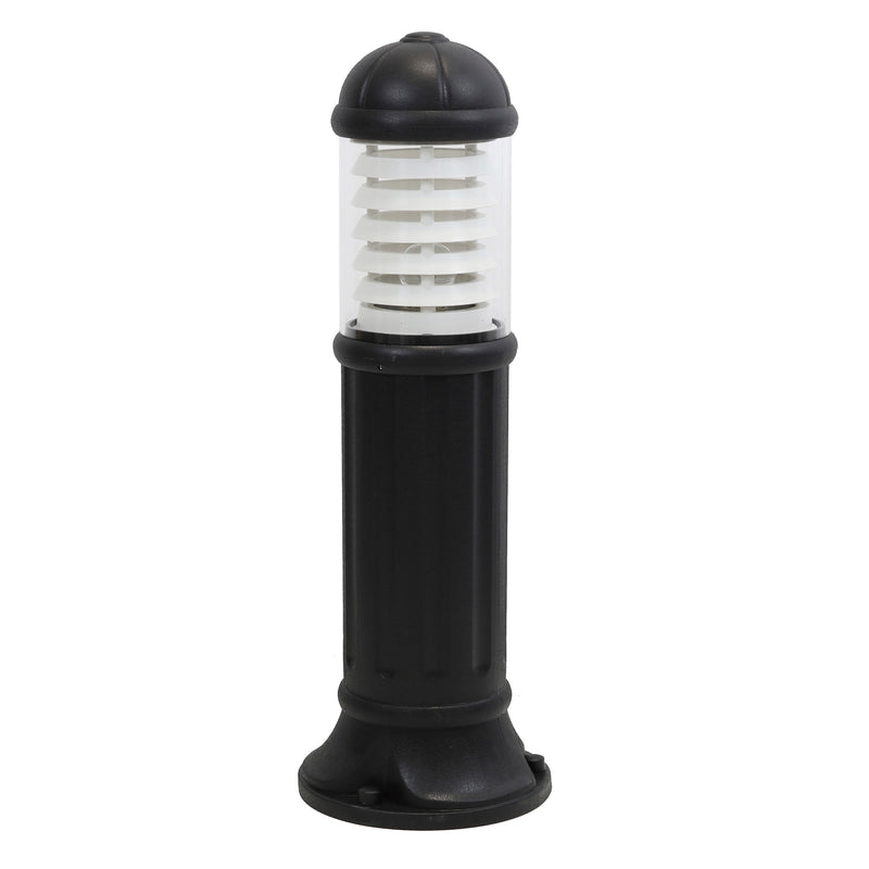 Borne extérieure Sauro IP55, noir, H 80 cm, E27