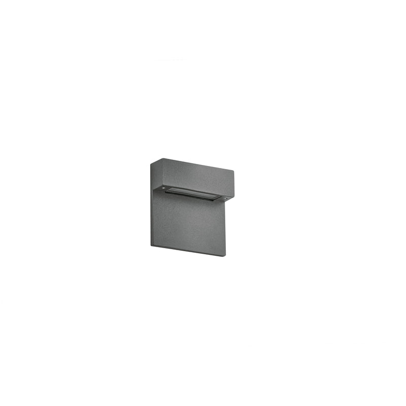 Applique extérieure Tasca IP65, anthracite, 2 W, 4000 K