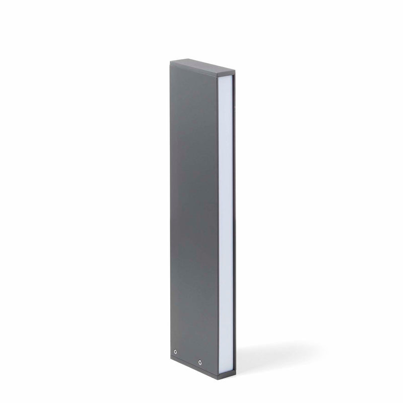 Borne extérieure Turret IP65, anthracite, H 50 cm, 4000 K